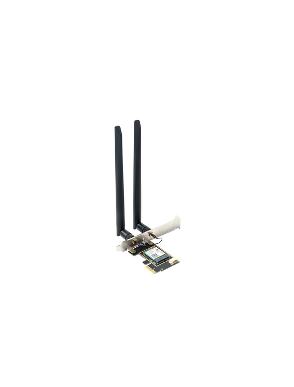 Intel AX210 WiFi 6E PCIe Card with 8Dbi Antennas Set